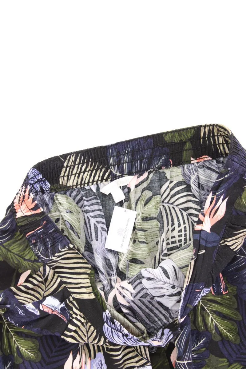 Tom Tailor (Denim) Rock Gr. L mit Blumenmuster mehrfarbig aus Viskose