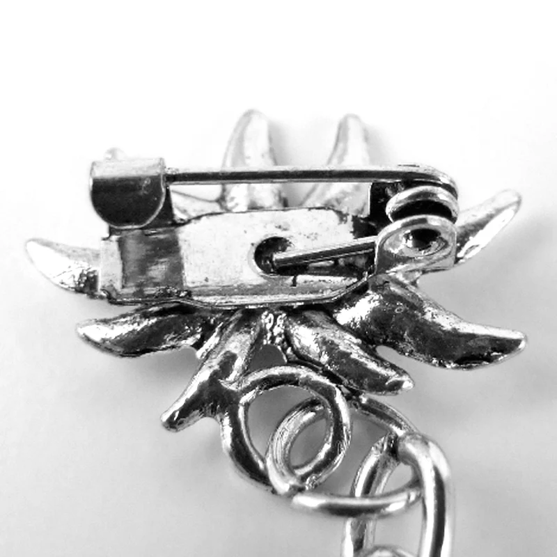 Ansteck Charivari Kette mit Edelweiß