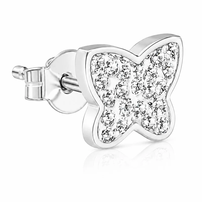 LUISIA® Ohrringe "Schmetterling" mit Kristallen von Swarovski® | Kristall