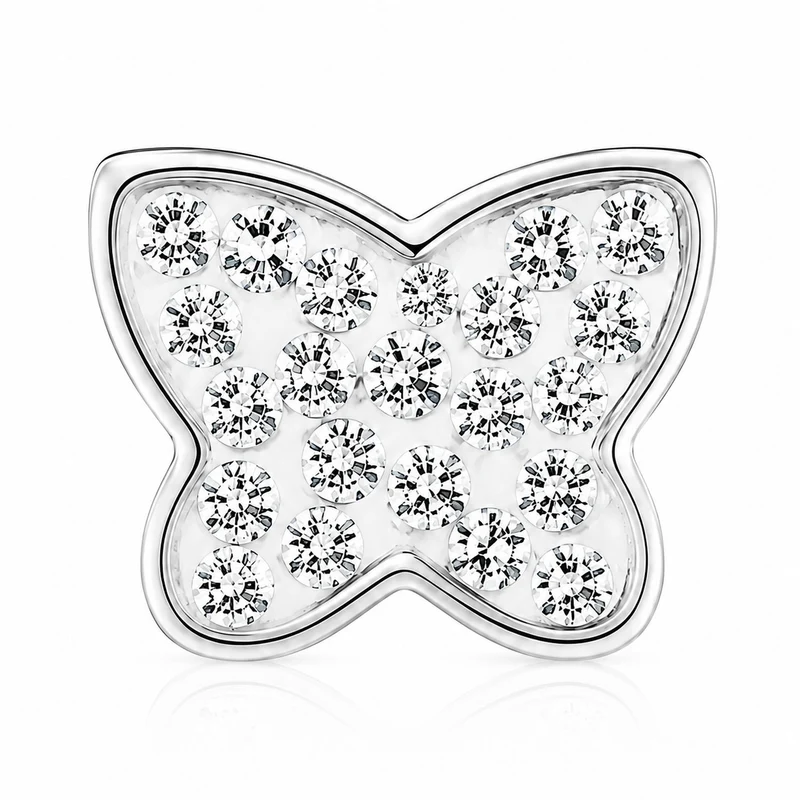 LUISIA® Ohrringe "Schmetterling" mit Kristallen von Swarovski® | Kristall