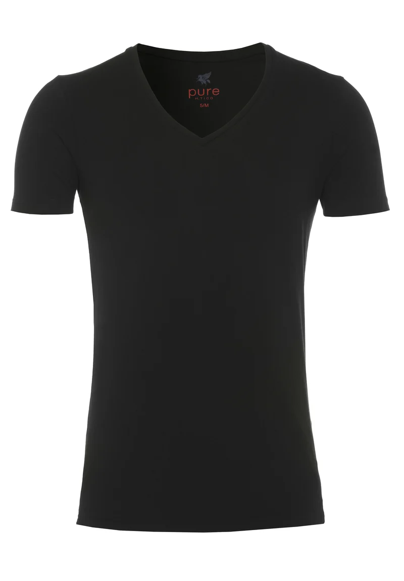 3398-92998 - Unterziehshirt Doppelpack - schwarz