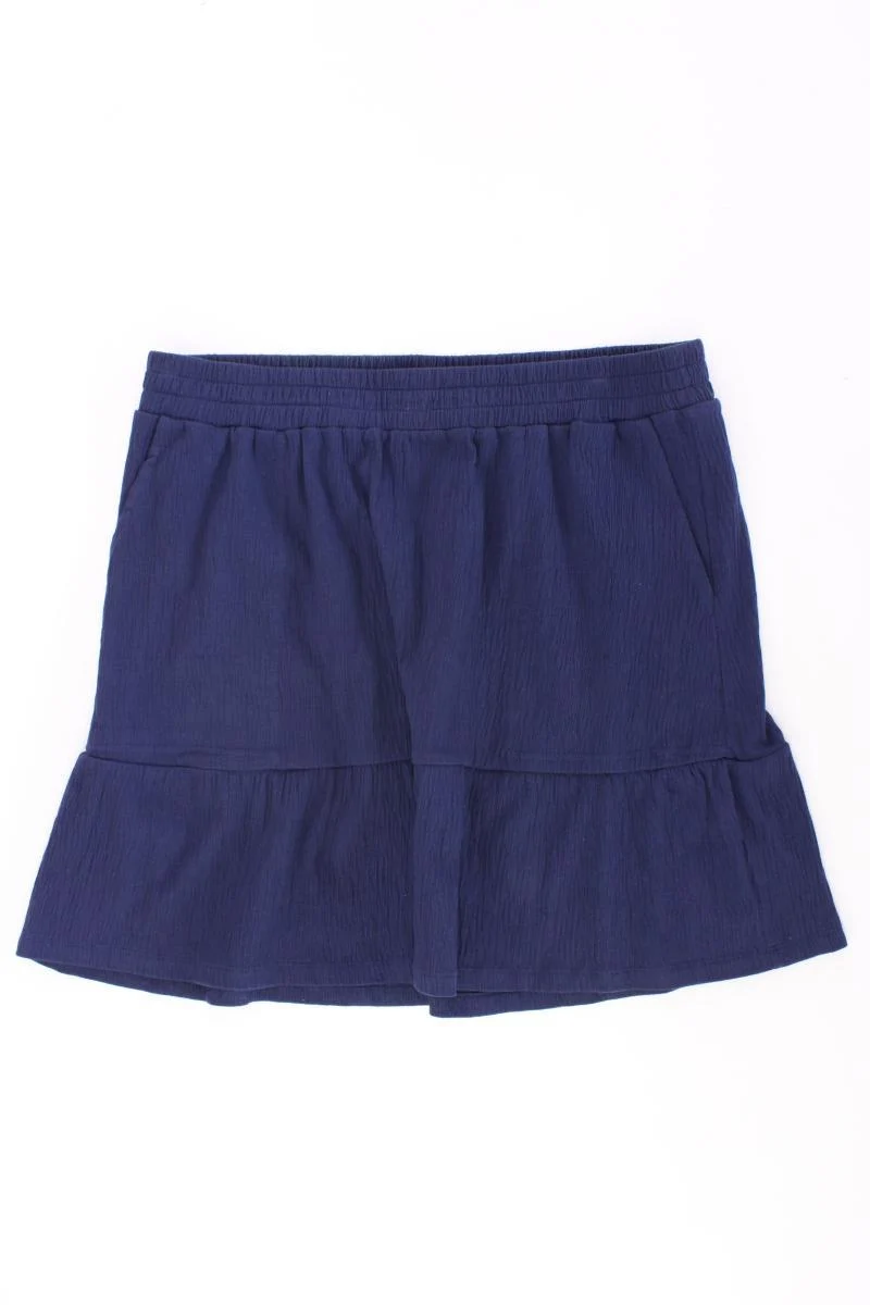 Lands' End Stretchrock Gr. L blau aus Baumwolle