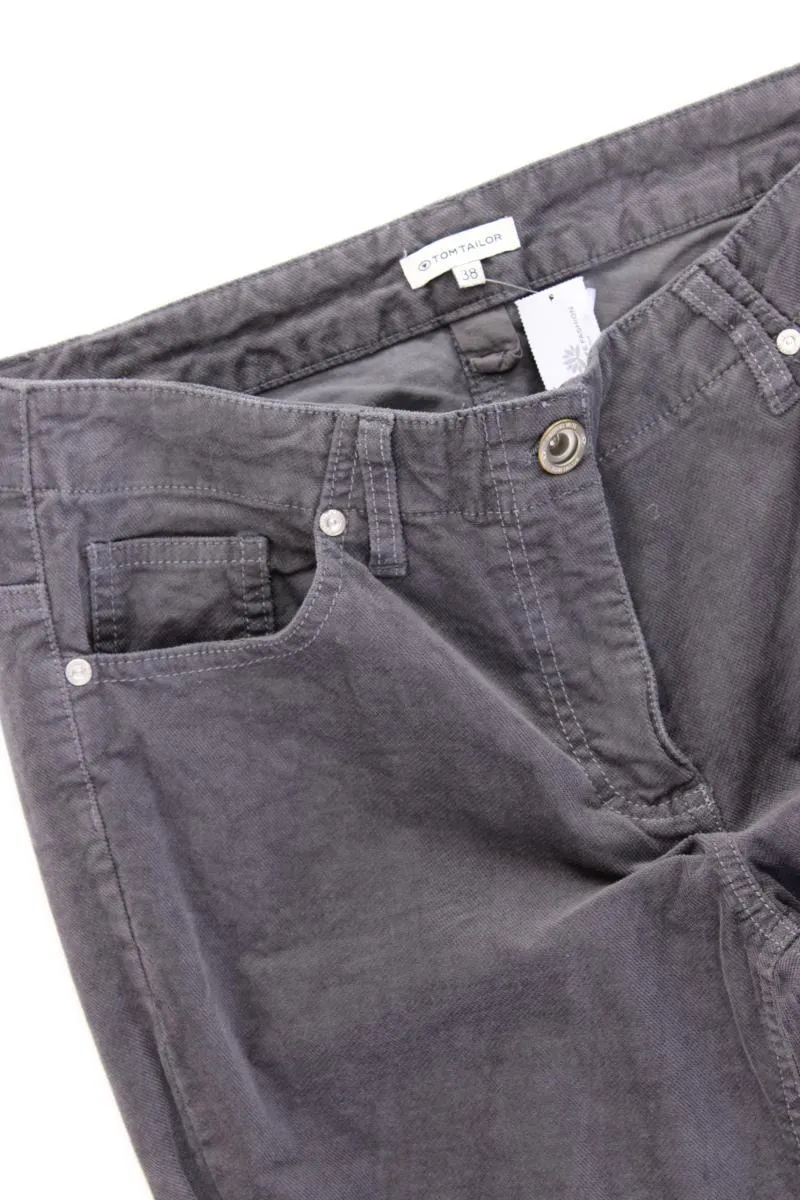 Tom Tailor Five-Pocket-Hose Gr. 38 grau aus Baumwolle