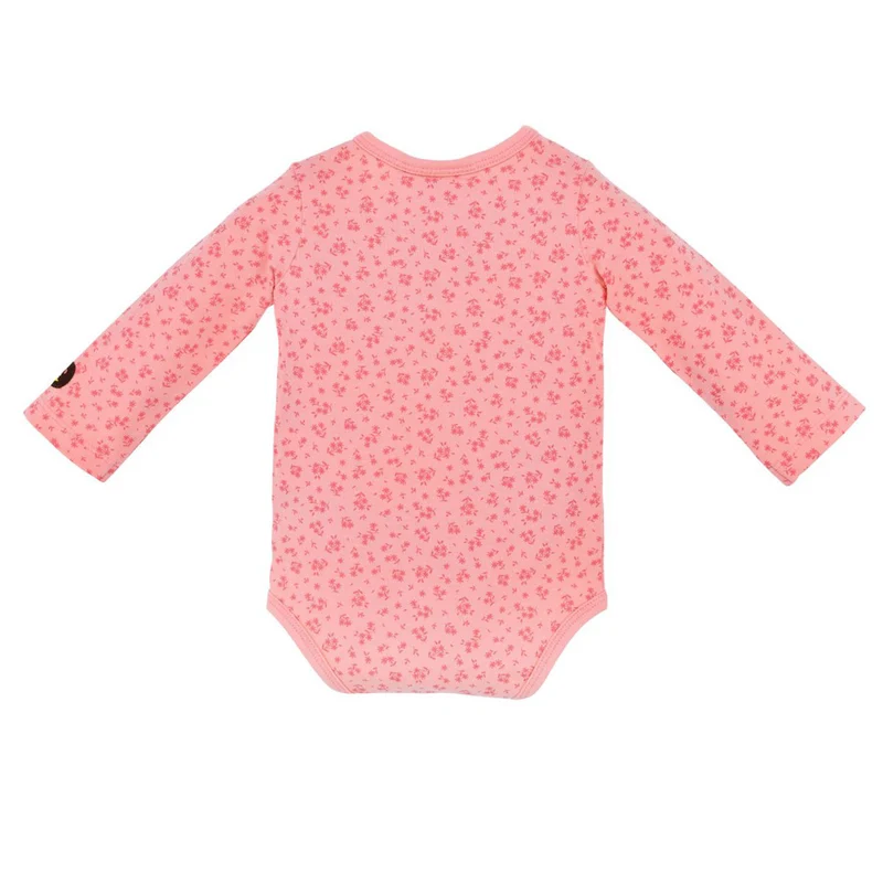 BONDI Baby Langarm Body "Herzilein" 86677 | Soft Rose