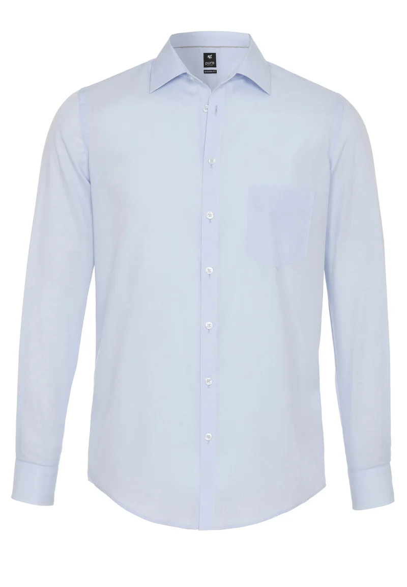 3379-420 - City Hemd Modern Fit - blau