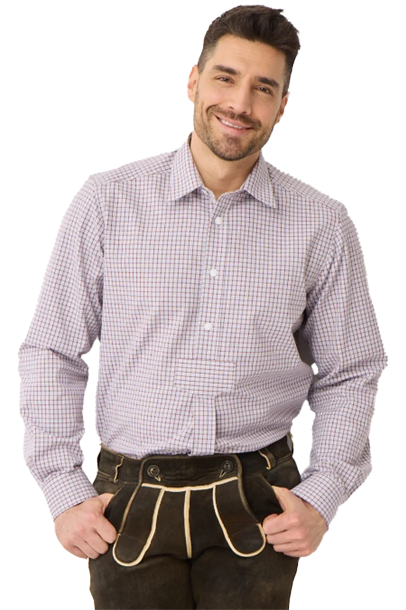Herren Trachtenhemd Pfoad Regular Fit