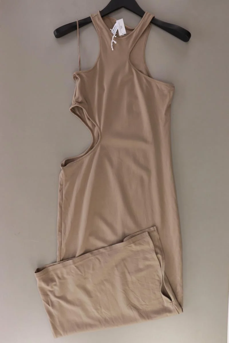 & other stories Maxikleid mit Cut Outs Gr. 42 Träger braun aus Viskose