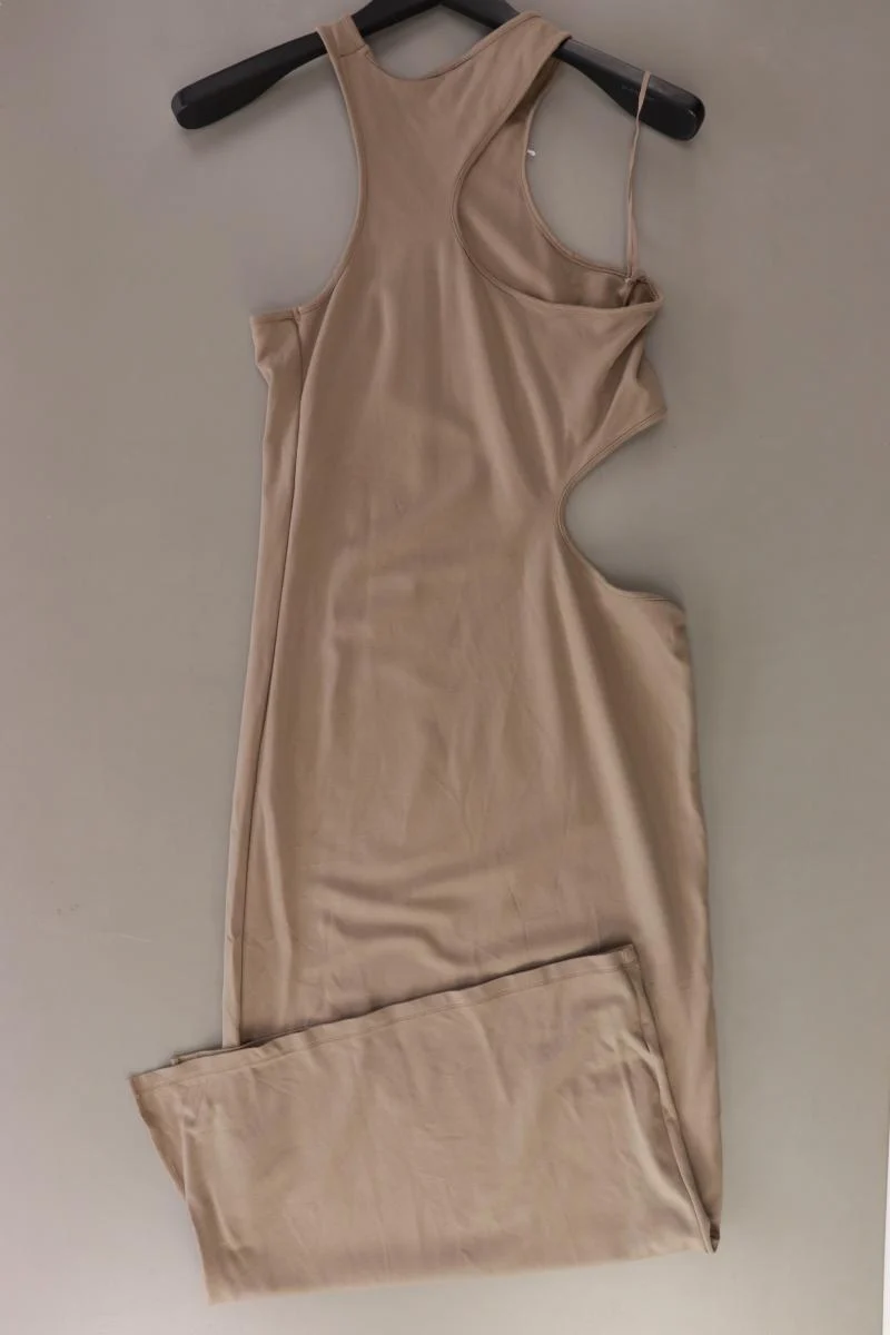 & other stories Maxikleid mit Cut Outs Gr. 42 Träger braun aus Viskose