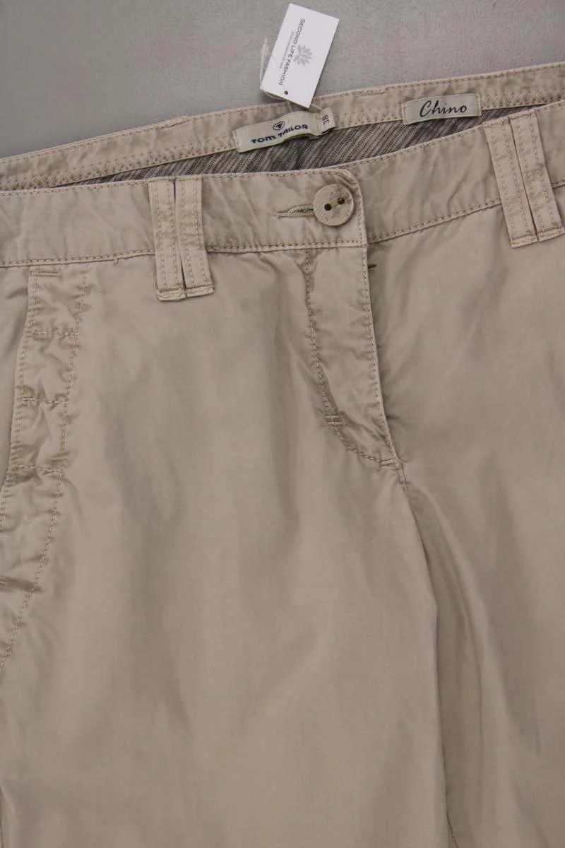 Tom Tailor Chinohose Gr. 38 creme aus Baumwolle