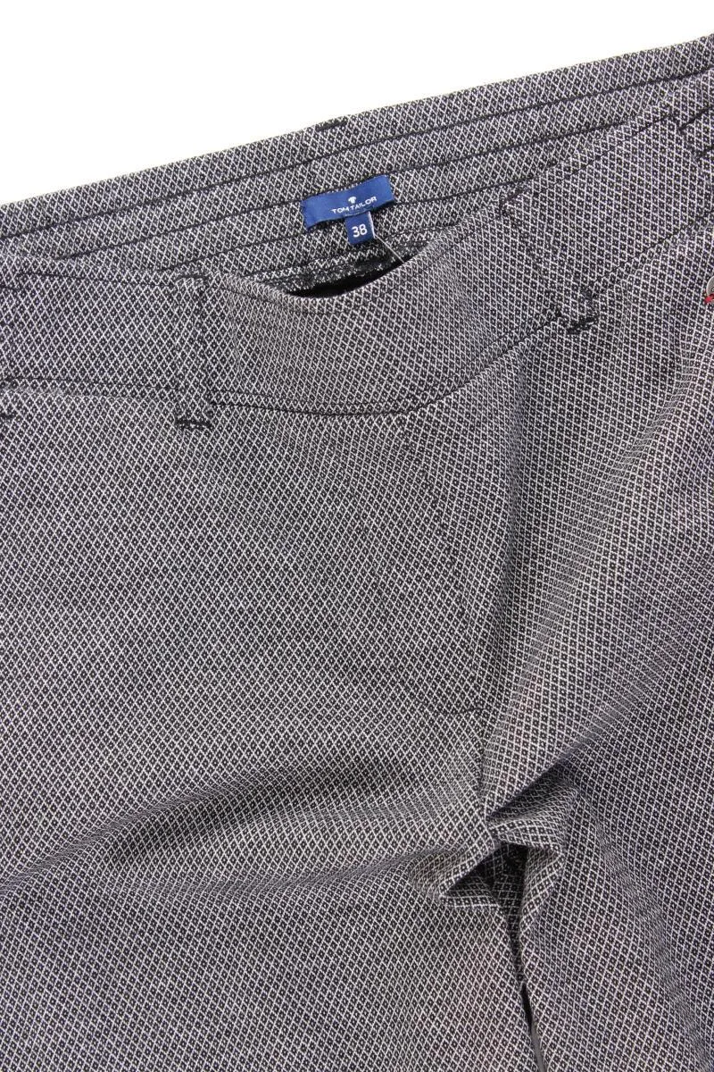 Tom Tailor Stoffhose Gr. 38 grau aus Polyester
