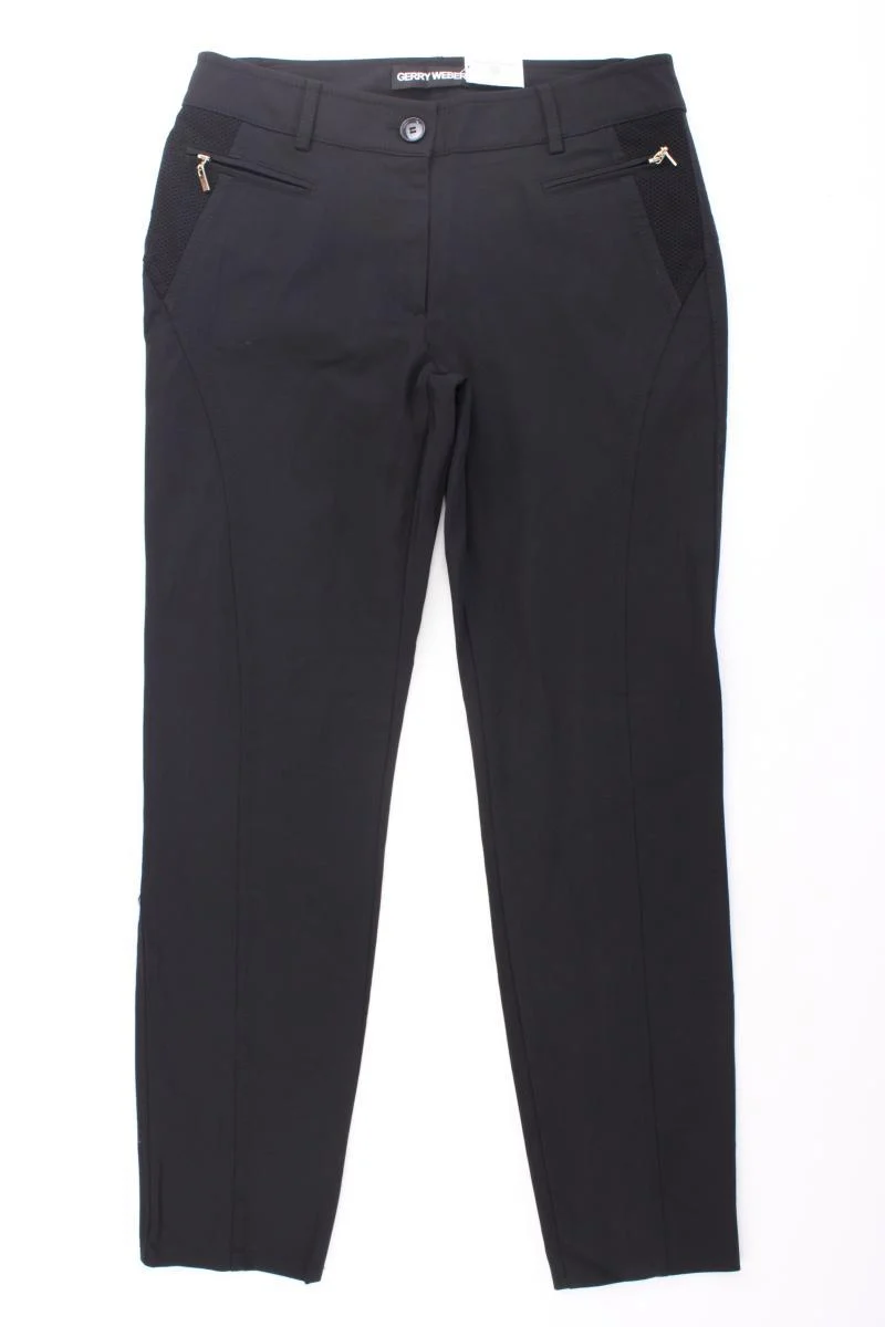 Gerry Weber Hose Gr. 38 schwarz aus Polyamid