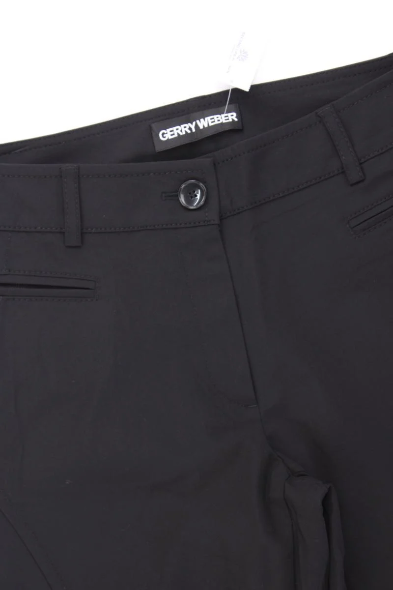 Gerry Weber Hose Gr. 38 schwarz aus Polyamid