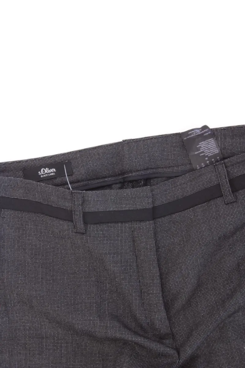 s.Oliver Black Label Anzughose Gr. 36 grau aus Polyester