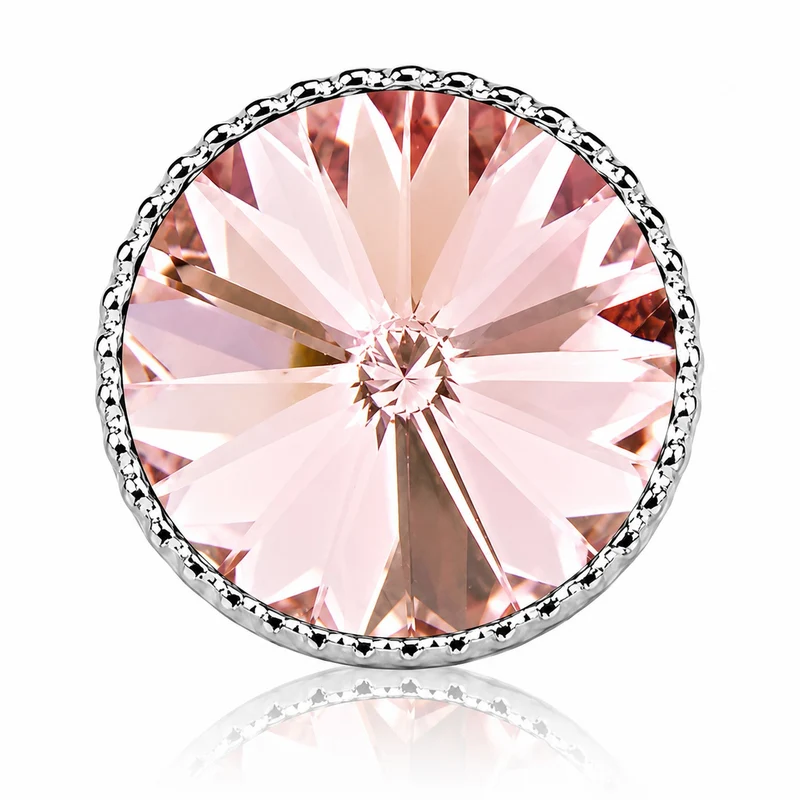 LUISIA® Solitär Ohrstecker "Joy" mit Kristallen von Swarovski® | Vintage Rose