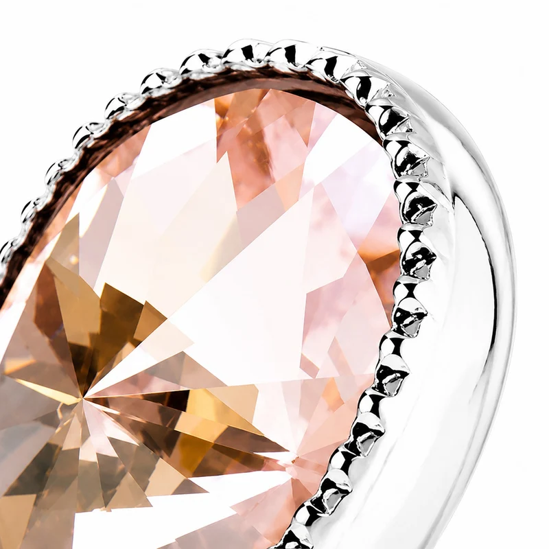 LUISIA® Solitär Ohrstecker "Joy" mit Kristallen von Swarovski® | Vintage Rose
