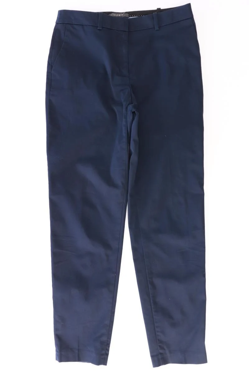 Esprit Hose Gr. 36 blau aus Baumwolle