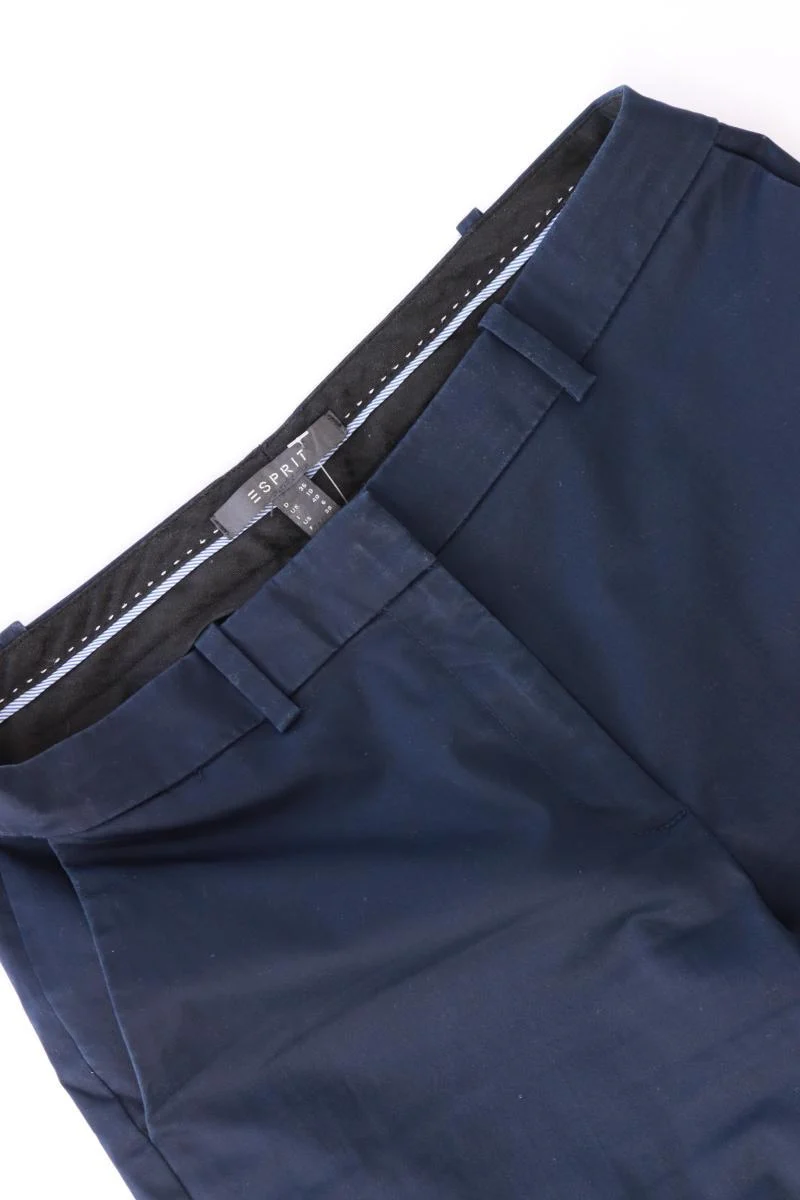 Esprit Hose Gr. 36 blau aus Baumwolle