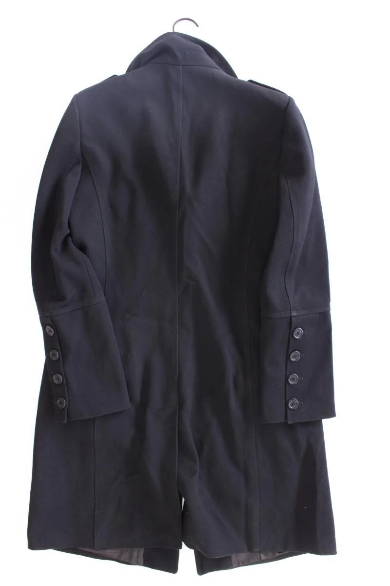 Moschino Jeans Wollmantel Gr. 42 schwarz