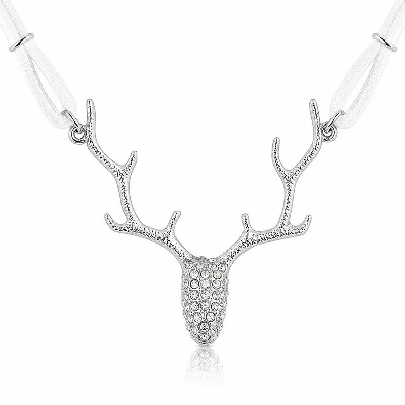 LUISIA® Halskette "Nicola" mit Kristallen von Swarovski® | Weiß