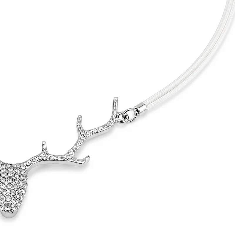 LUISIA® Halskette "Nicola" mit Kristallen von Swarovski® | Weiß