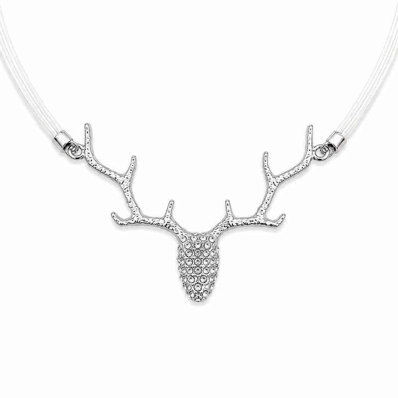 LUISIA® Halskette "Nicola" mit Kristallen von Swarovski® | Weiß