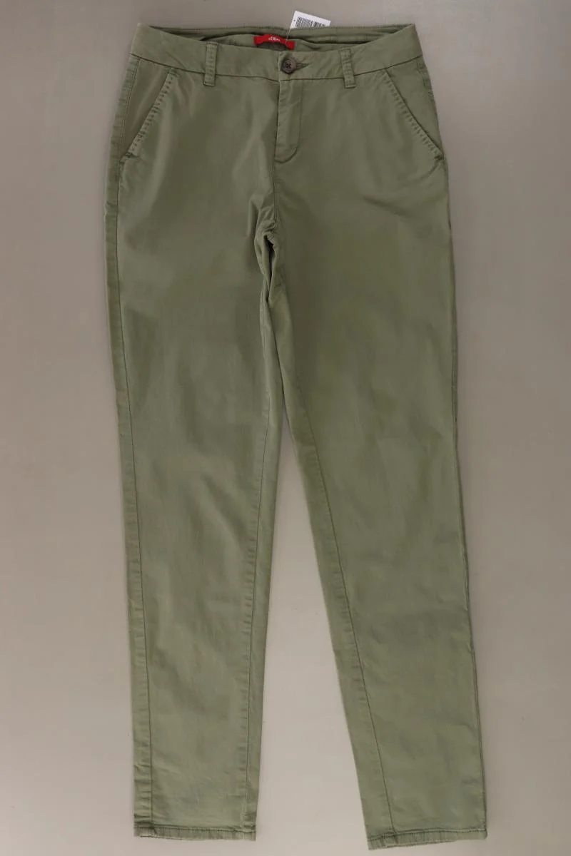 s.Oliver Chinohose Gr. 36 grün aus Baumwolle