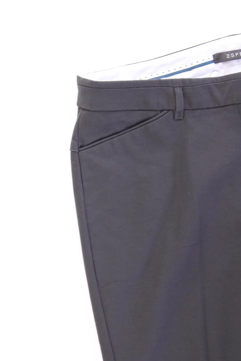 Esprit Hose Gr. 36 grau aus Baumwolle