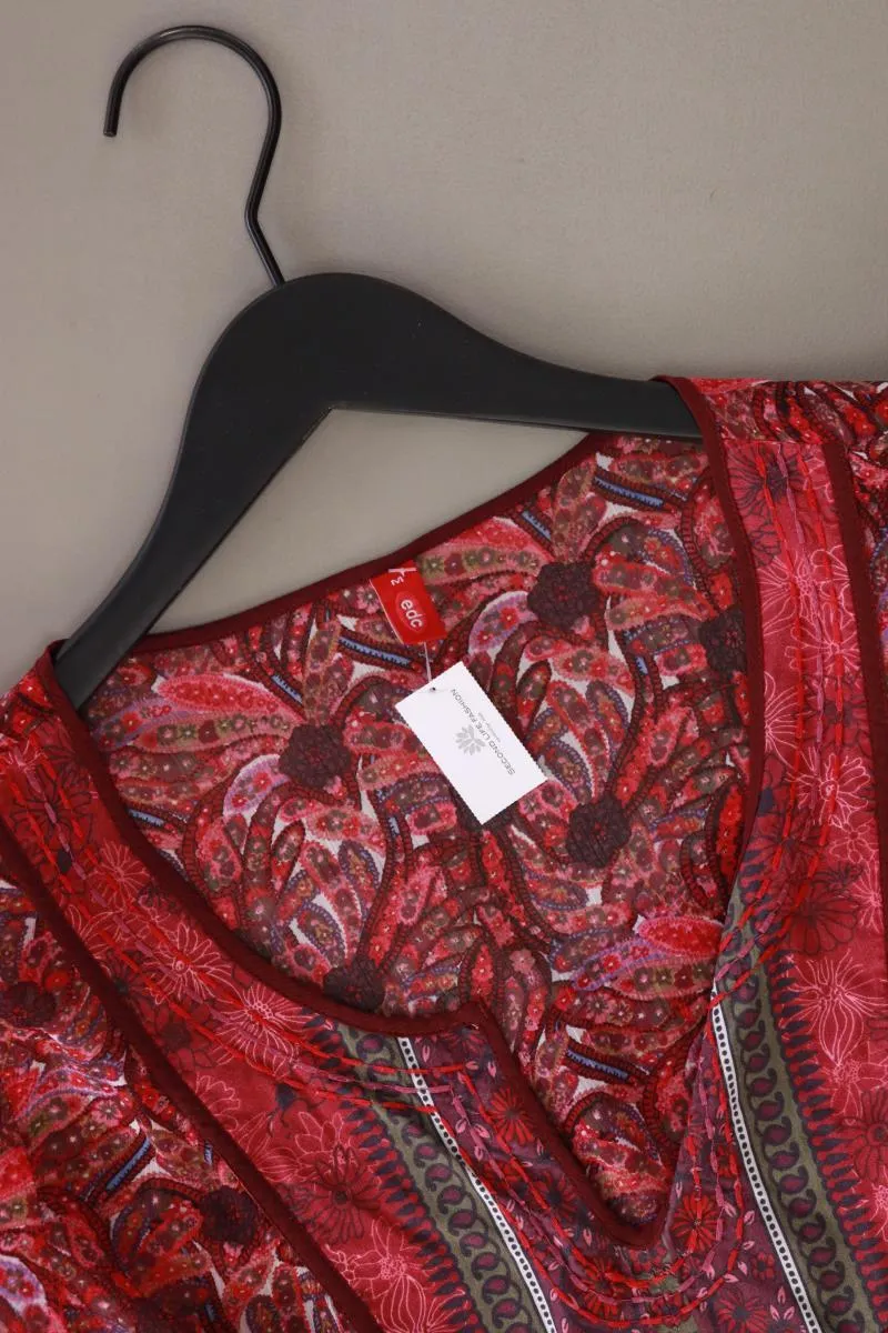 edc by Esprit Regular Tunika Gr. M kariert rot aus Polyester