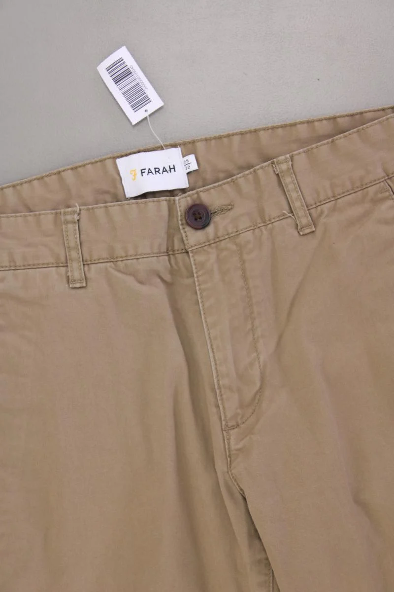 Farah Chinohose Gr. W29/L32 braun aus Baumwolle