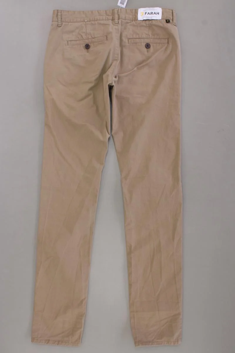 Farah Chinohose Gr. W29/L32 braun aus Baumwolle