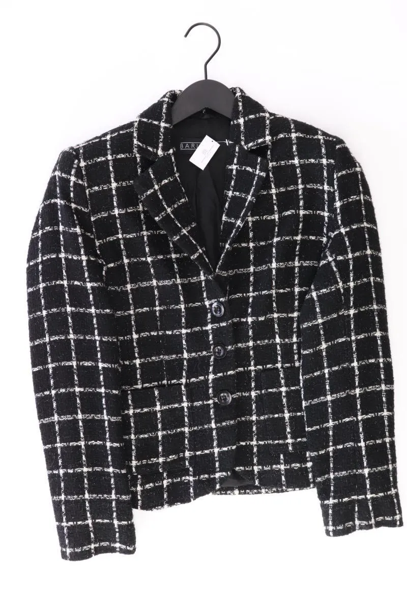 BARISAL Regular Blazer Gr. 36 Vintage schwarz aus Polyester