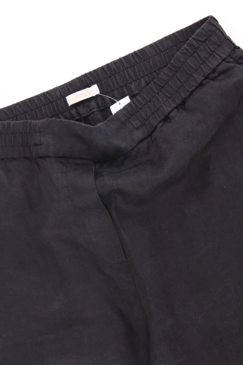 Massimo Dutti Leinenhose Gr. 38 grau