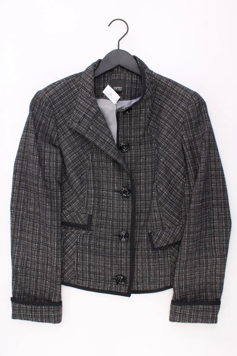Esprit Collection Classic Blazer Gr. 42 grau aus Baumwolle