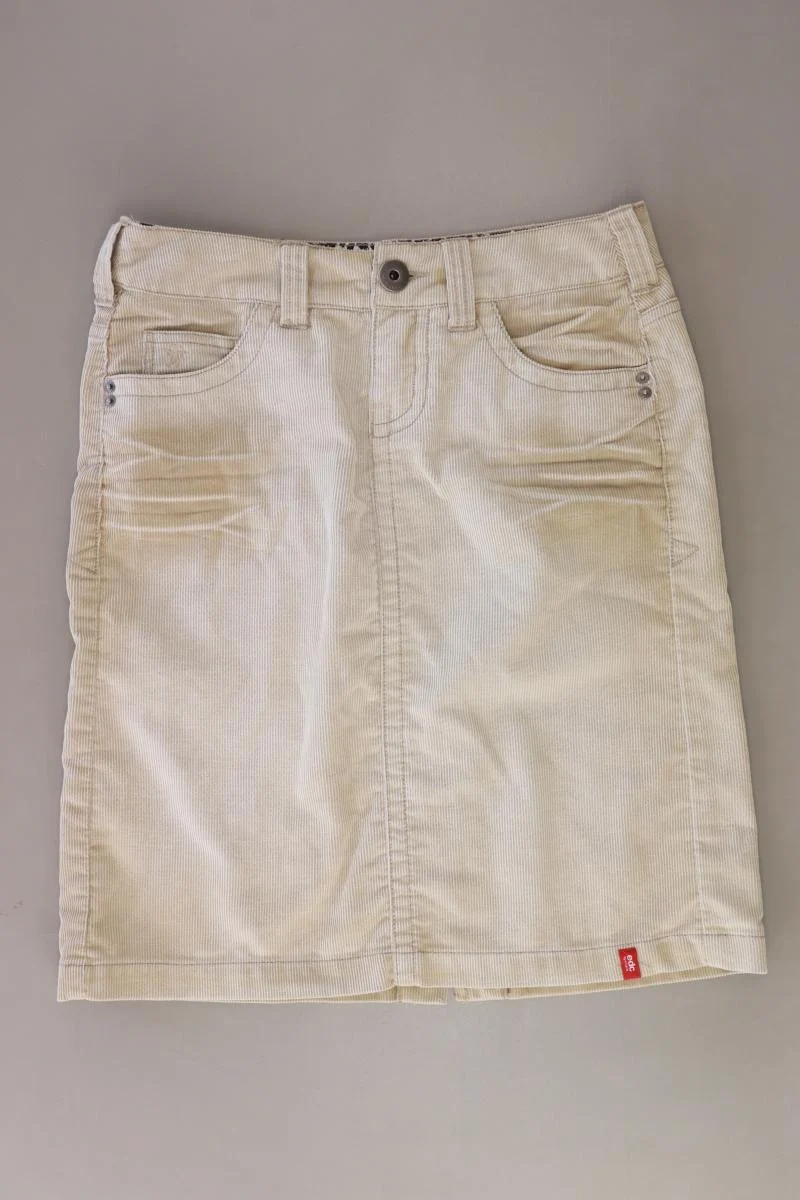 edc by Esprit Cordrock Gr. 34 creme aus Polyester