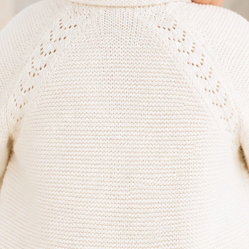 BONDI Baby Mädchen Strickjacke A-Form 86593 | Offwhite