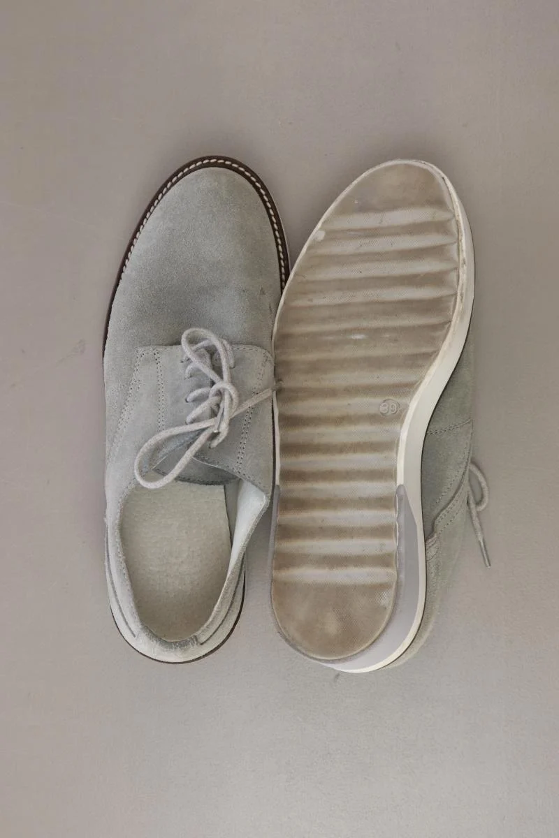 Zign Schuhe Gr. 39 grau aus Leder