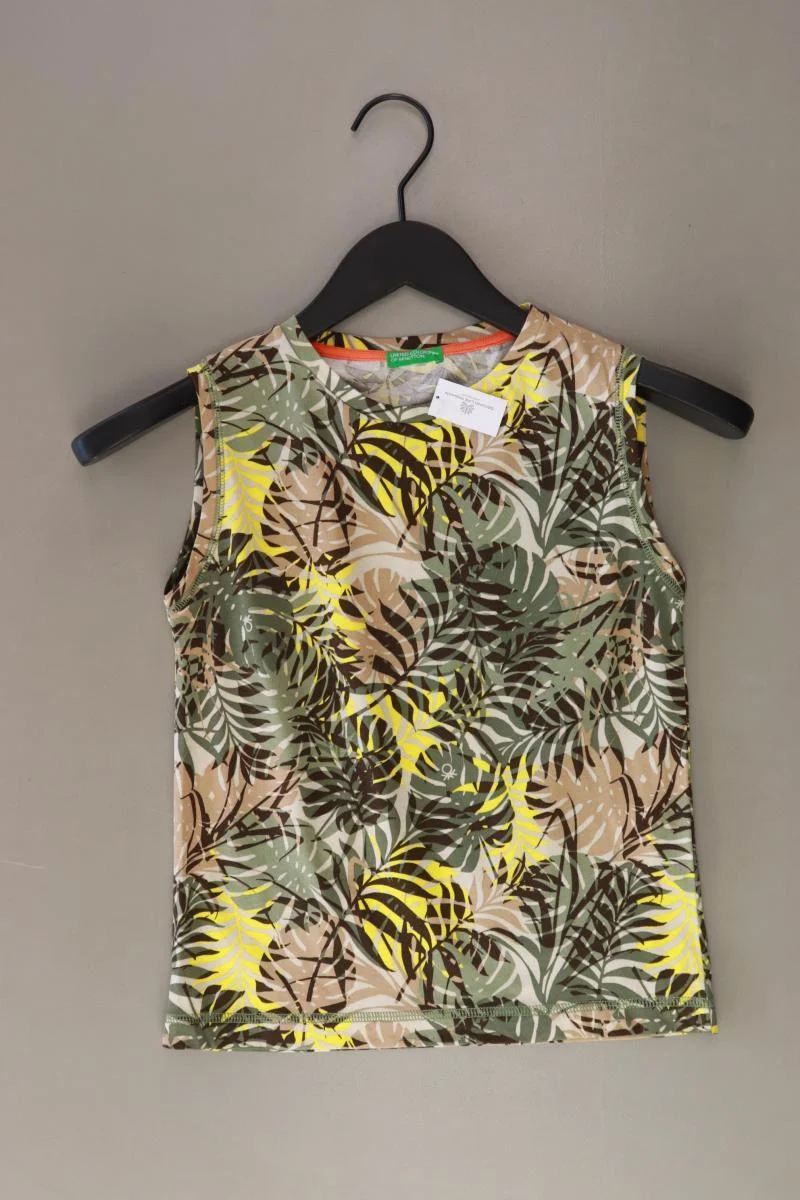 United Colors of Benetton Trägertop Gr. S grün aus Baumwolle