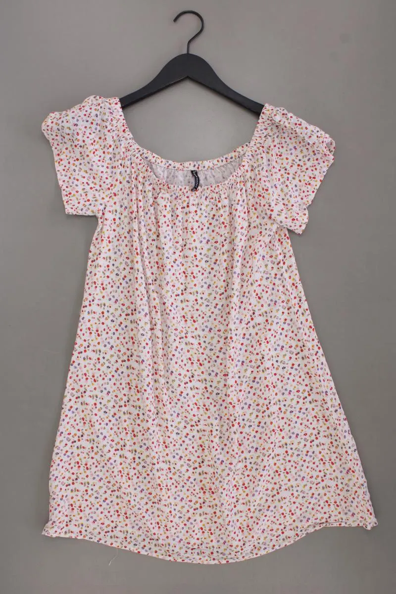 Fresh Made Kurzarmkleid Gr. XS mit Blumenmuster mehrfarbig