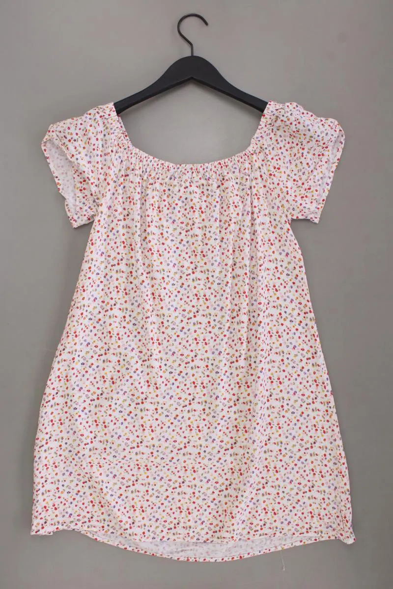 Fresh Made Kurzarmkleid Gr. XS mit Blumenmuster mehrfarbig