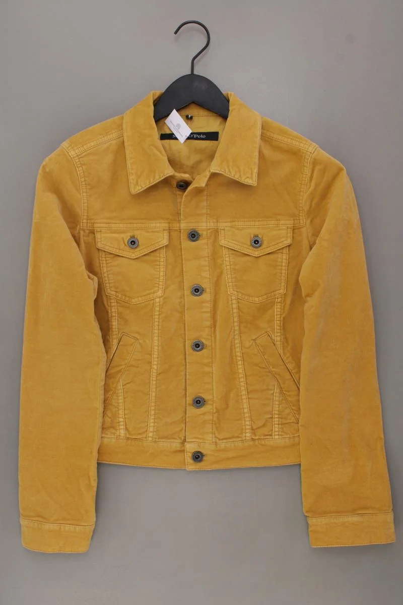 Marc O'Polo Classic Jacke Gr. M gelb aus Baumwolle