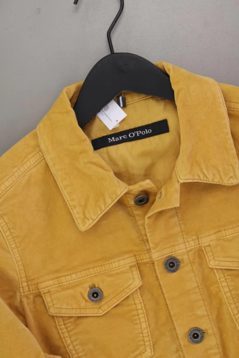 Marc O'Polo Classic Jacke Gr. M gelb aus Baumwolle