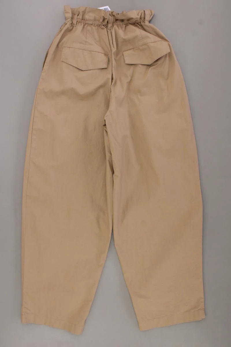 Marc O'Polo Paperbag Hose Gr. 32 braun aus Baumwolle