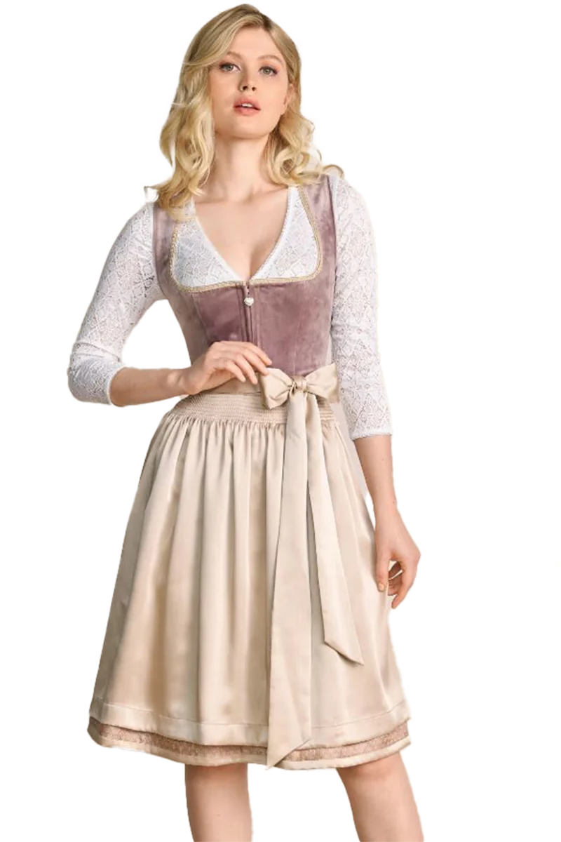 Mini-Dirndl Samt