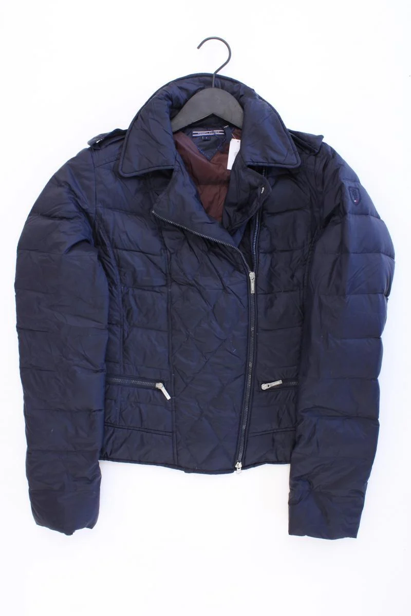 Tommy Hilfiger Daunenjacke Gr. S blau aus Nylon