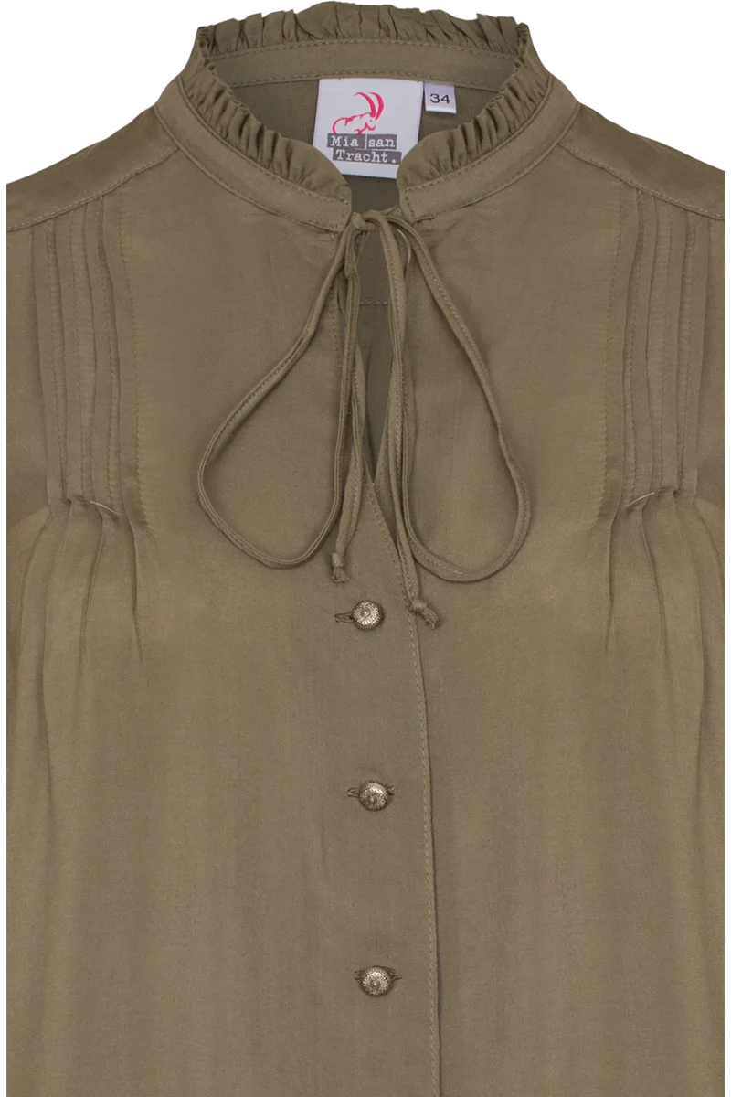 Damen Trachtenbluse Langarm