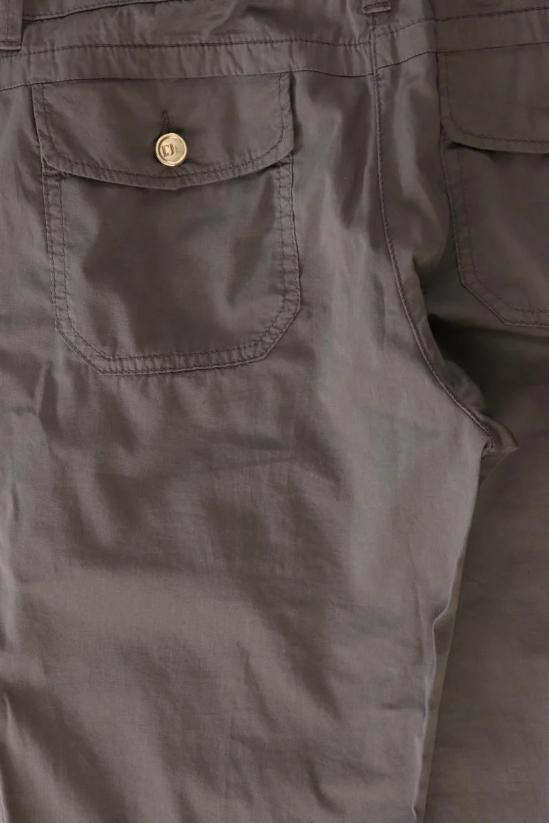 Trussardi Hose Gr. IT 44 (M) grau aus Baumwolle