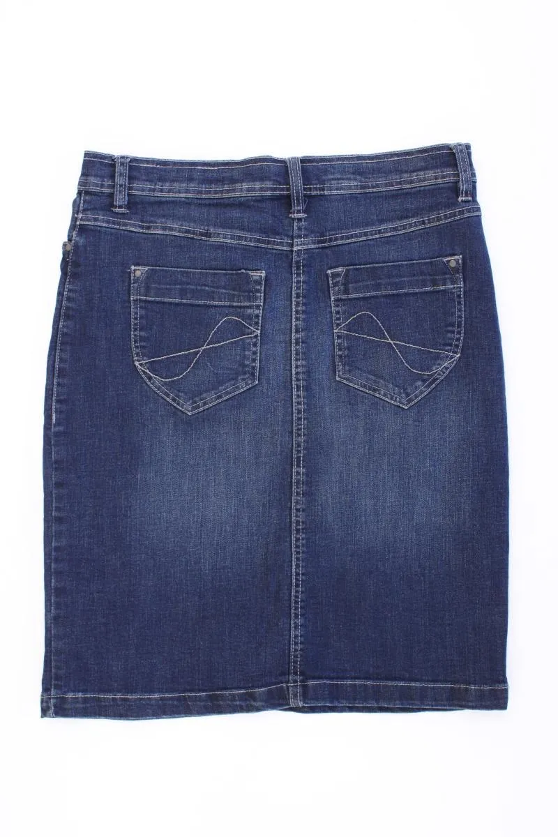 Stooker Jeansrock Gr. 36 blau