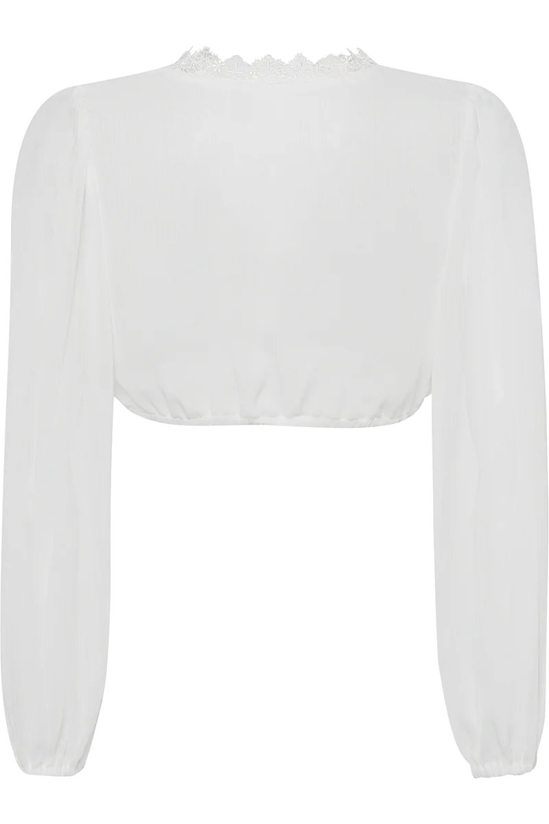 Dirndlbluse langarm
