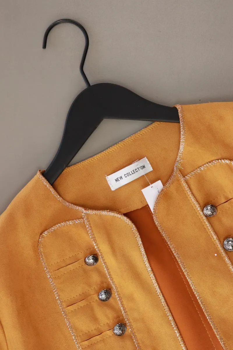 New Collection Regular Cardigan Gr. M Langarm gelb aus Polyester