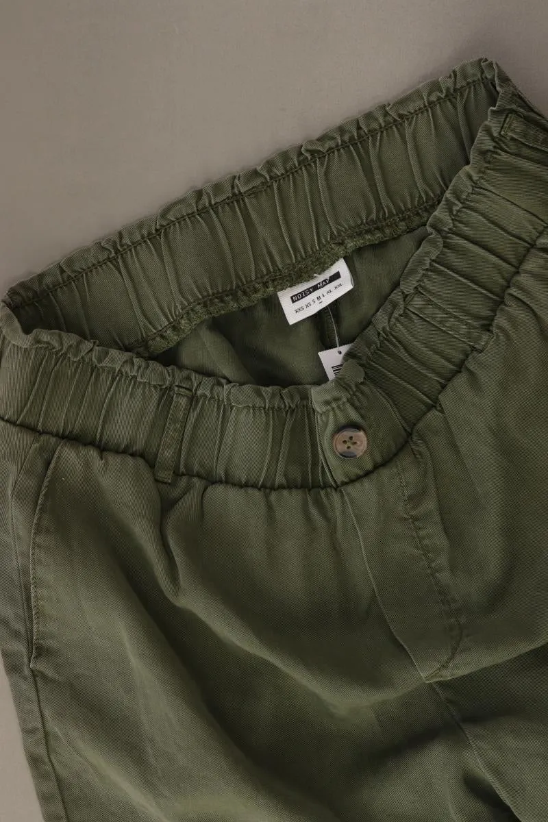 Noisy May Hotpants Gr. M olivgrün aus Baumwolle